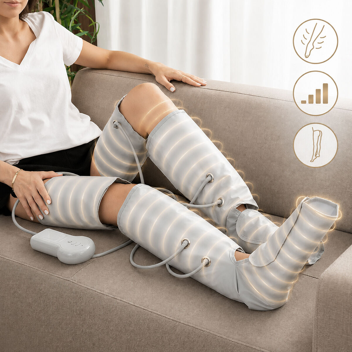 Masseur de jambes à compression d'air Maspres InnovaGoods