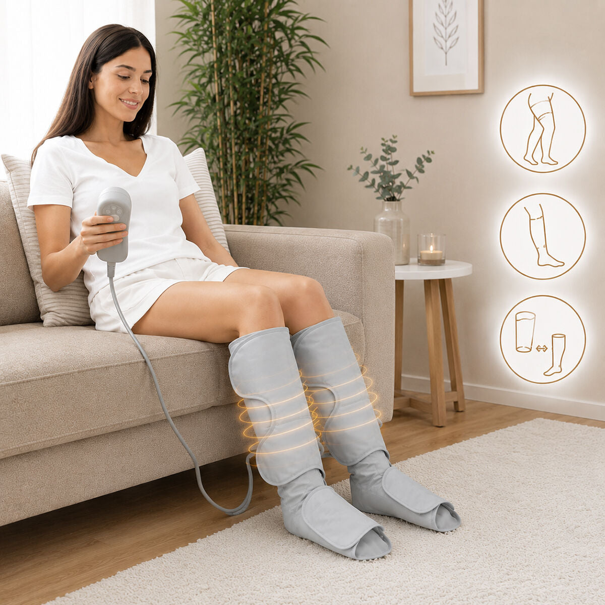 Masseur de jambes à compression d'air Maspres InnovaGoods