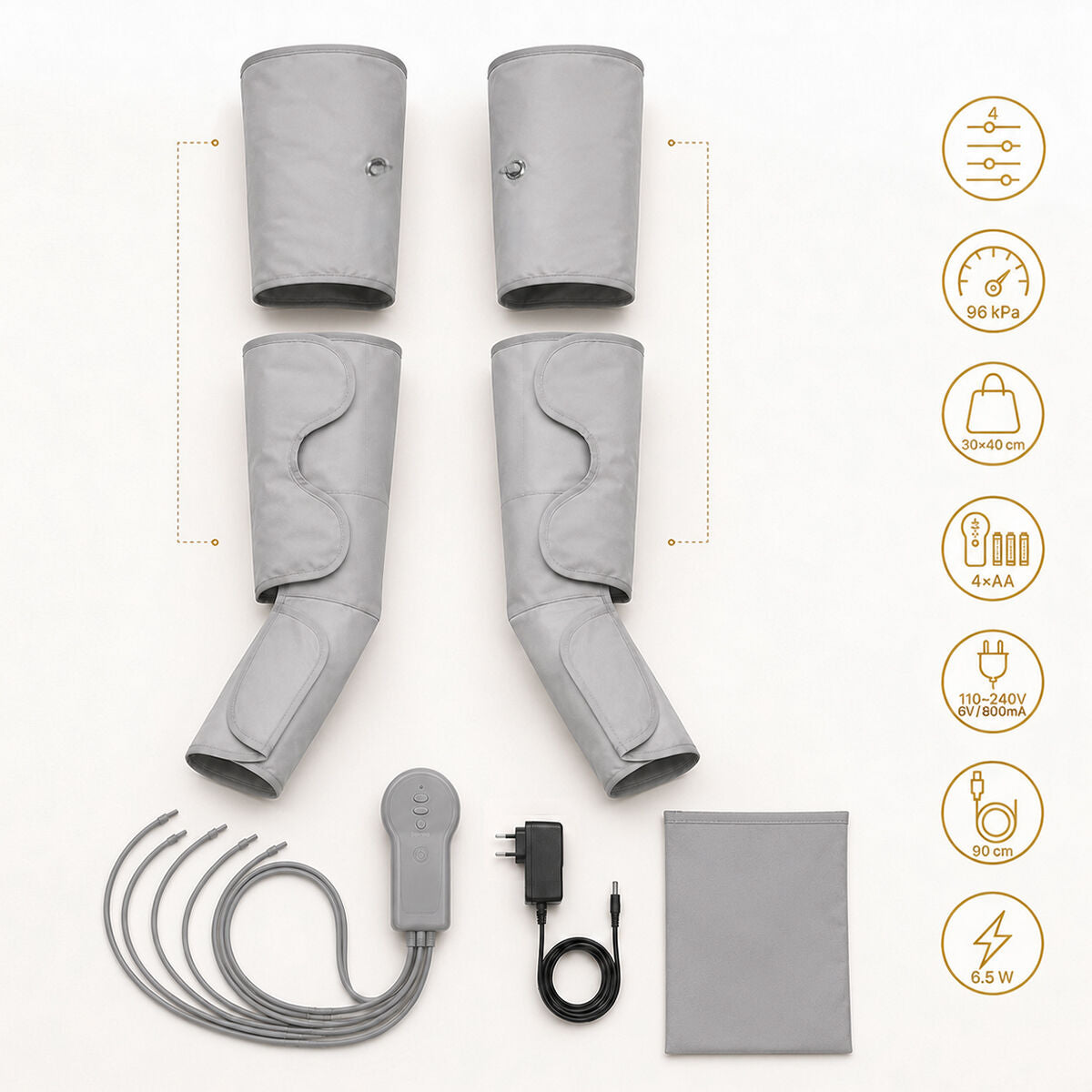 Masseur de jambes à compression d'air Maspres InnovaGoods