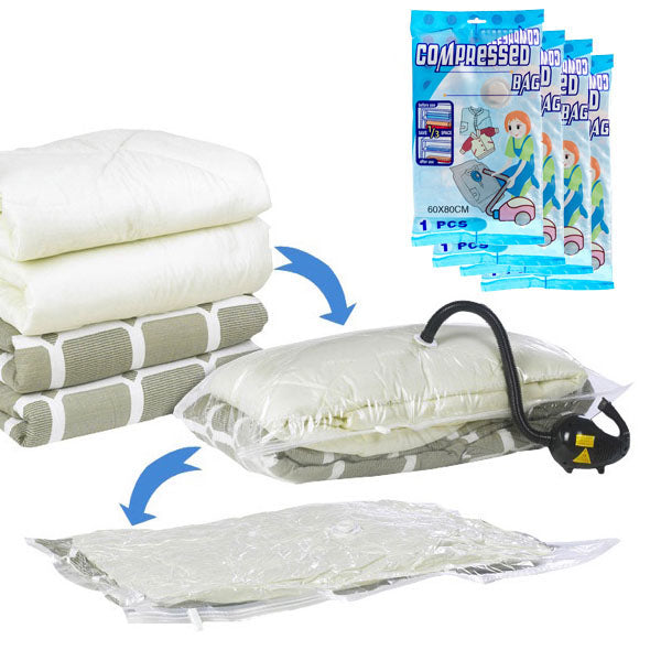 12 sacs de rangement sous vide