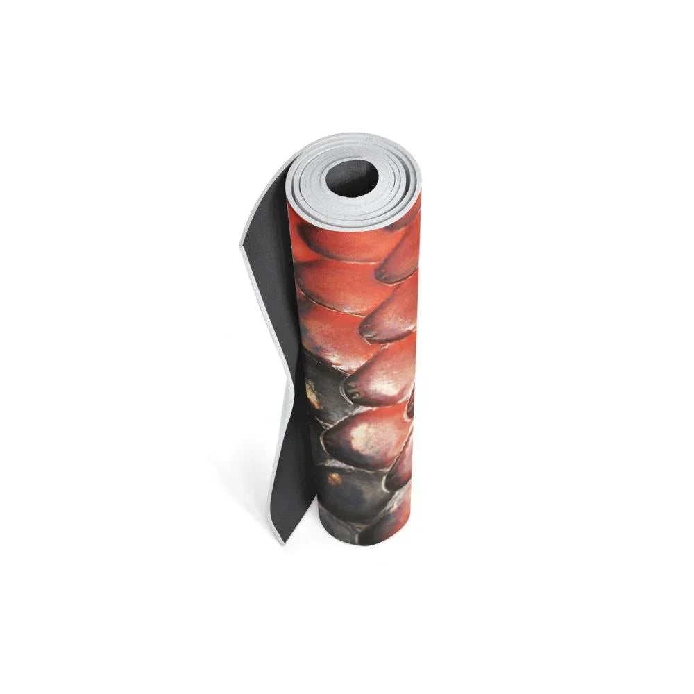 Tapis de yoga antidérapant PER écologique motif serpent – Yune Yoga