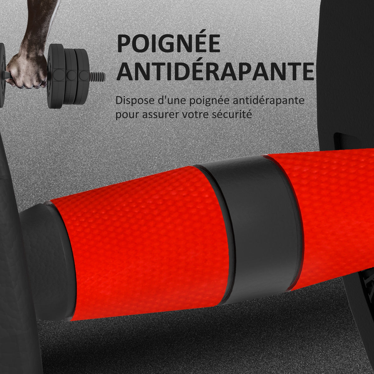 Ensemble d'haltères Courtes Total 20 Kg 2 en 1 poids réglable Barres incluses - entraînement Musculaire & haltérophilie